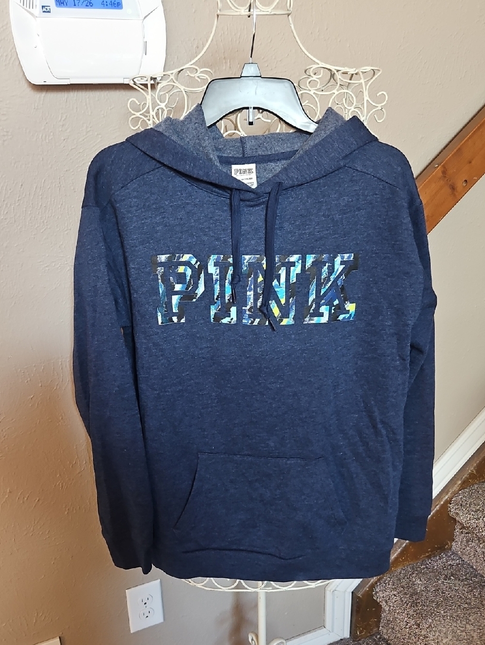 PINK Victoria's Secret Blue Hoodie